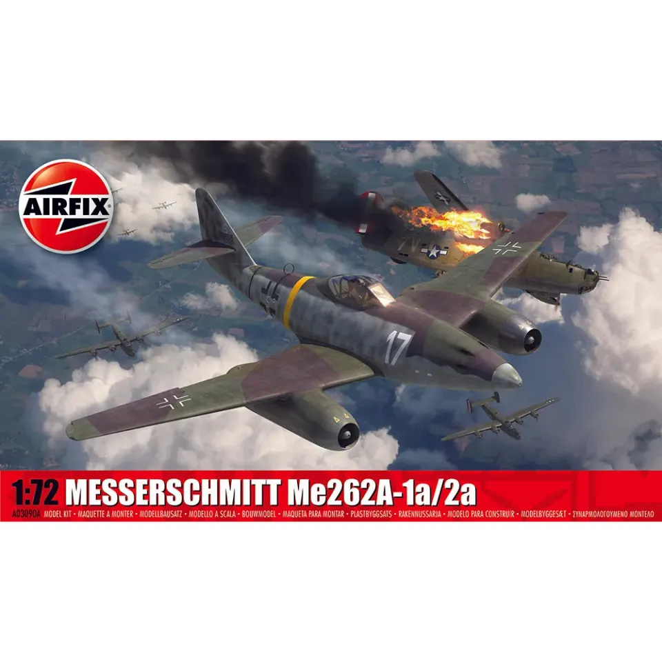 Airfix Messerschmitt Me262A-1a byggsats 1/72 jet