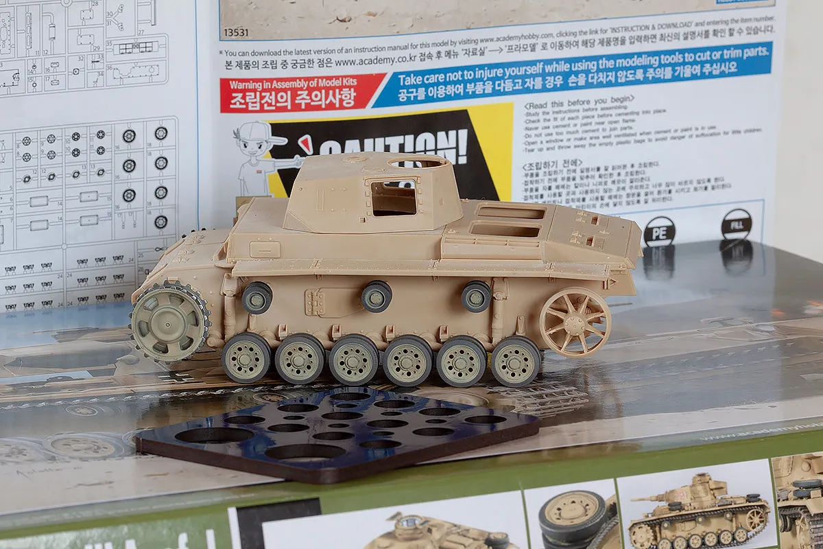 Rossagraph QuickWheel QW-259 målarmask 1:35 Pz III