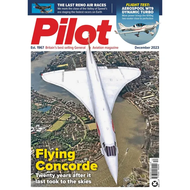 Pilot december 2023 tidning lösnummer Concorde