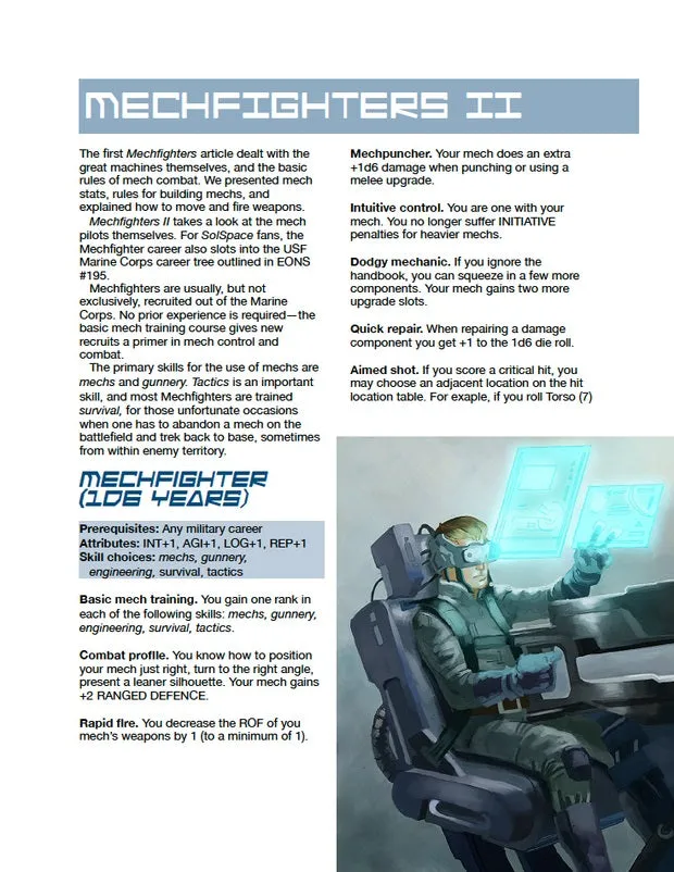 EN Publishing Mechfighters II WOIN rollspel PDF