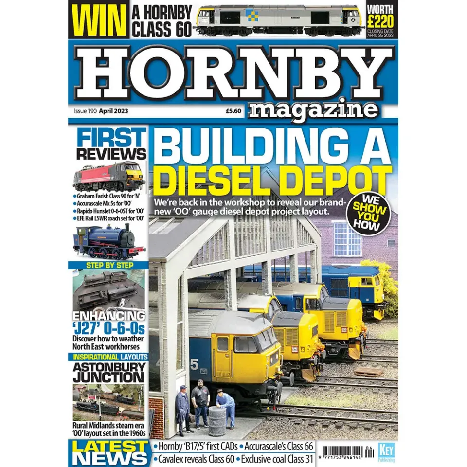 Hornby Magazine april 2023 tidning modelljärnväg