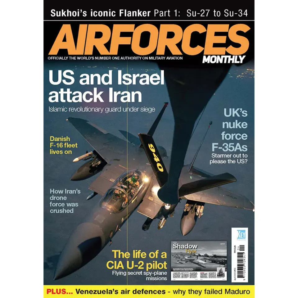 AirForces Monthly april 2026 tidning militärflyg