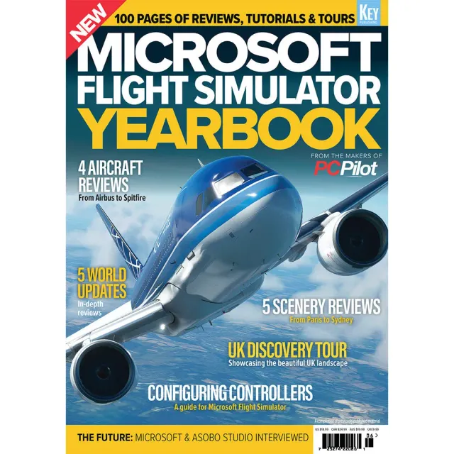 Microsoft Flight Sim Yearbook 2022 tidning