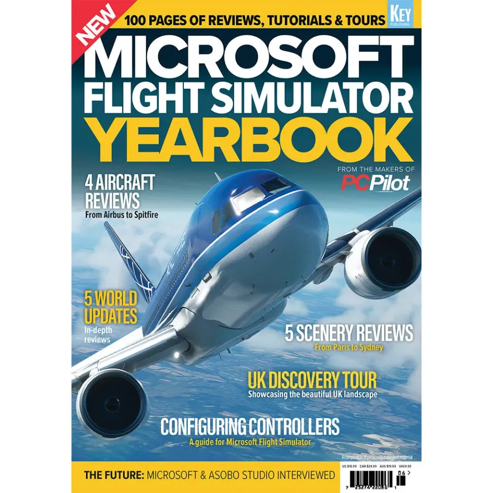 Microsoft Flight Sim Yearbook 2022 tidning