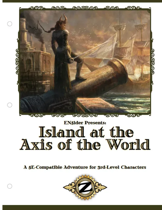 EN Publishing ZEITGEIST Island at the Axis äventyr PDF lvl 3