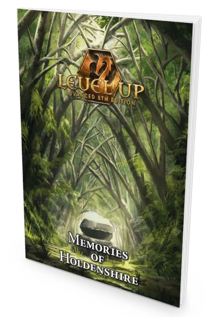 EN Publishing Level Up Memories of Holdenshire äventyr mjukpärm+PDF nivå 1
