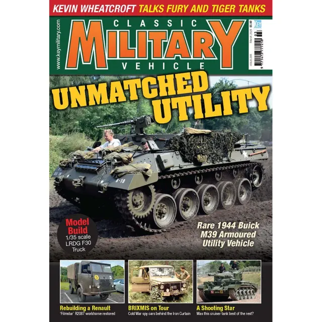 Classic Military Vehicle mars 2025 tidning lösnummer fordon
