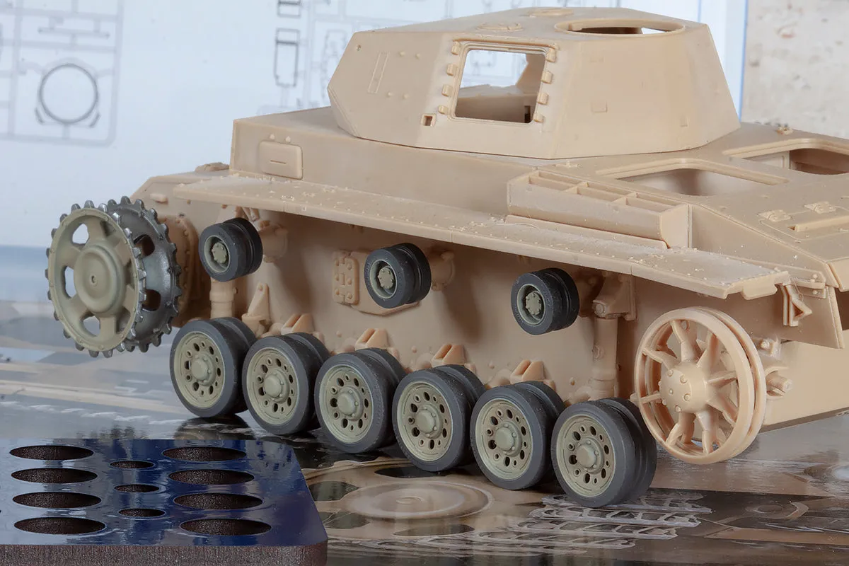 Rossagraph QuickWheel QW-259 målarmask 1:35 Pz III