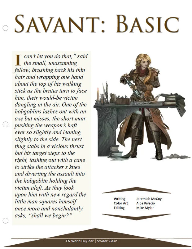 EN Publishing Savant Class Basic klassbok PDF ny klass