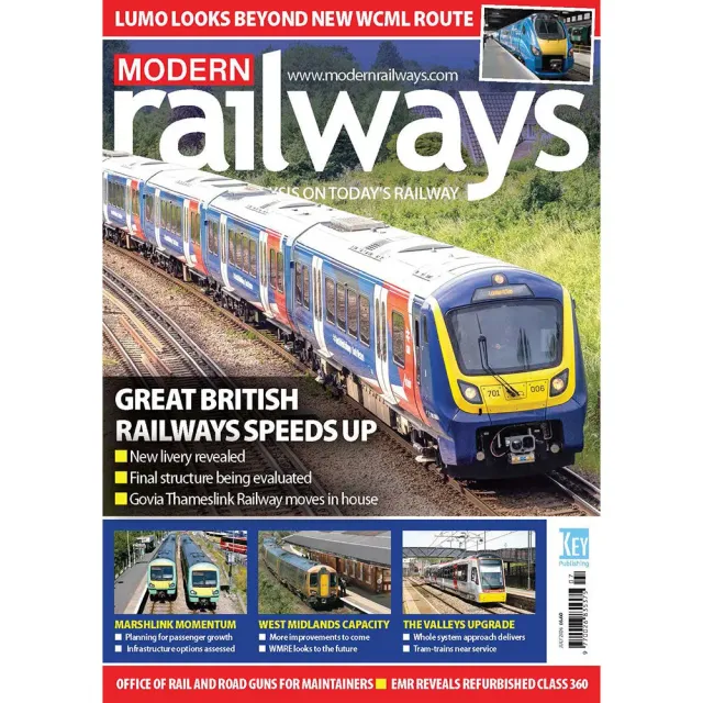 Modern Railways juli 2026 tidning Great British Railways