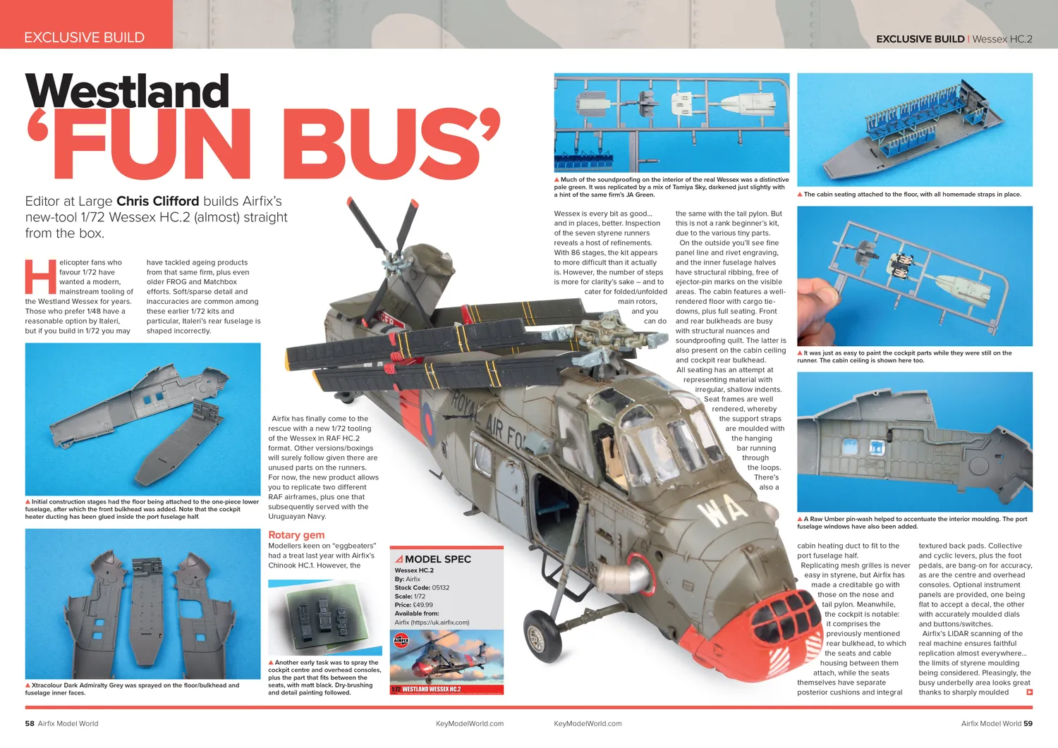 Airfix Model World juli 2025 tidning lösnummer modellbygge