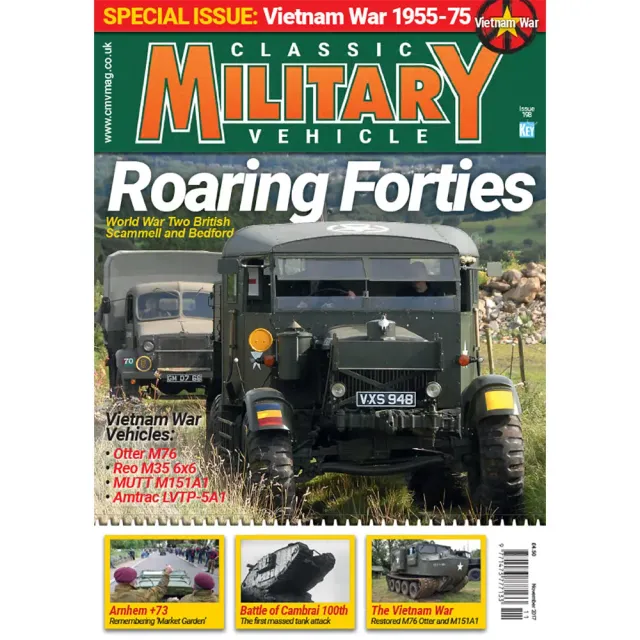 Classic Military Vehicle november 2017 tidning Vietnam