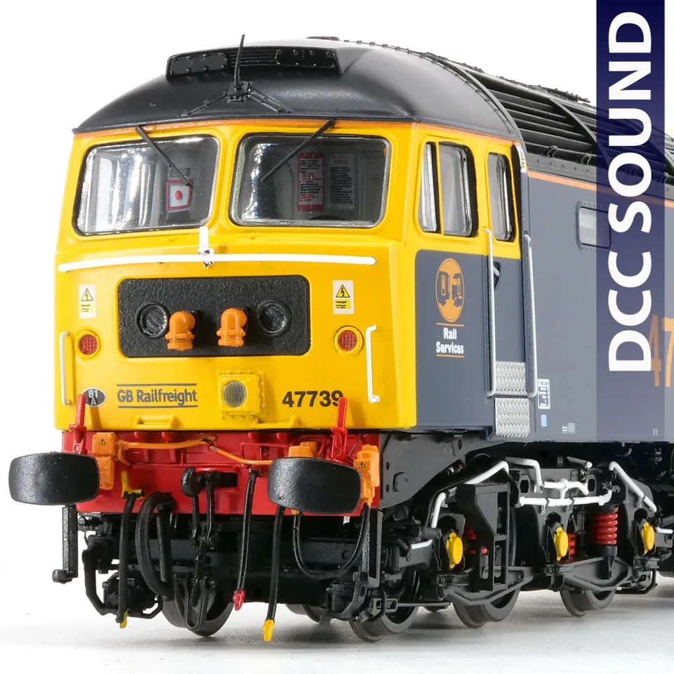 Cavalex Models Class 47 47739 modellok GBRf Blue DCC-ljud