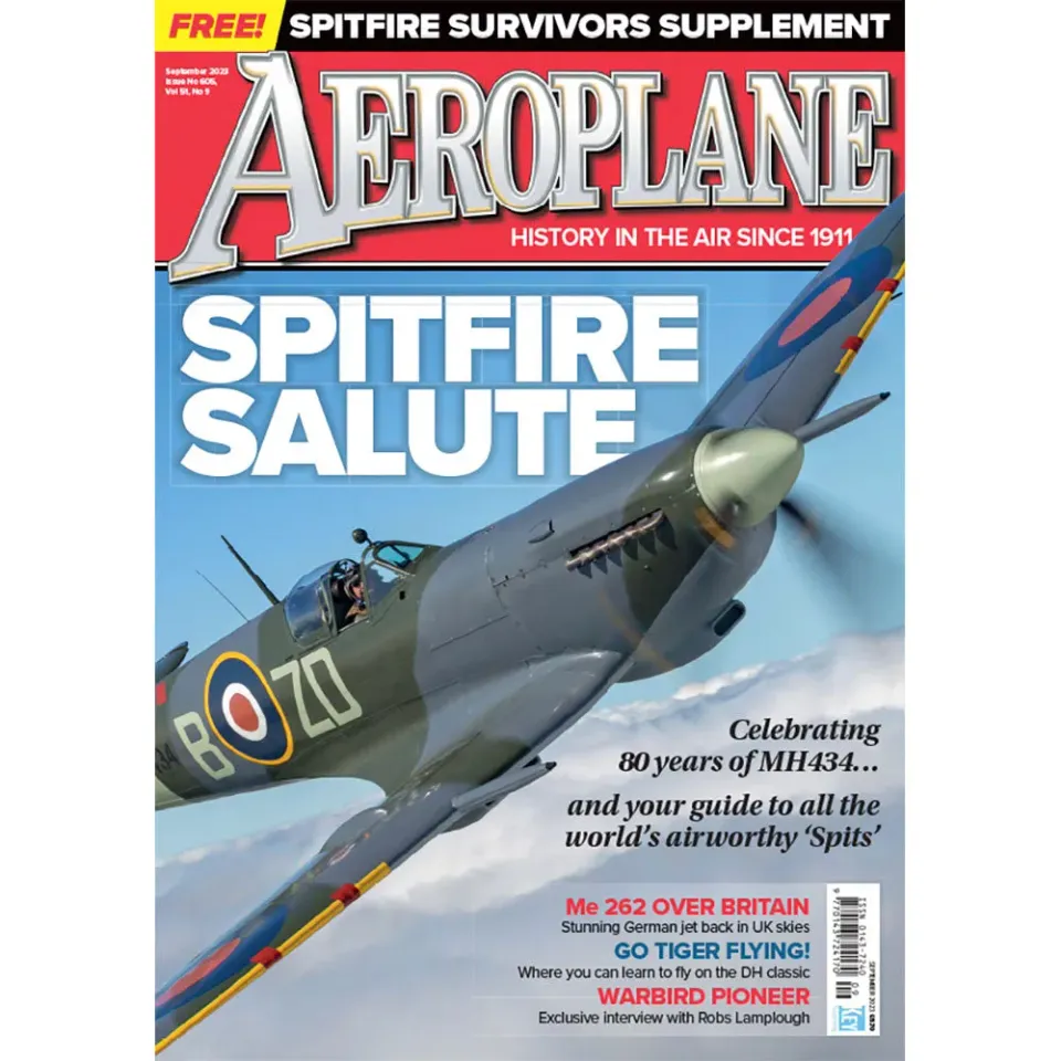 Aeroplane Monthly september 2023 tidning flyghistoria