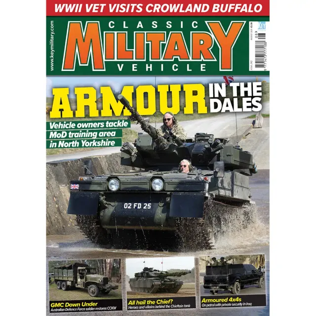 Classic Military Vehicle August 2021 tidning pansar