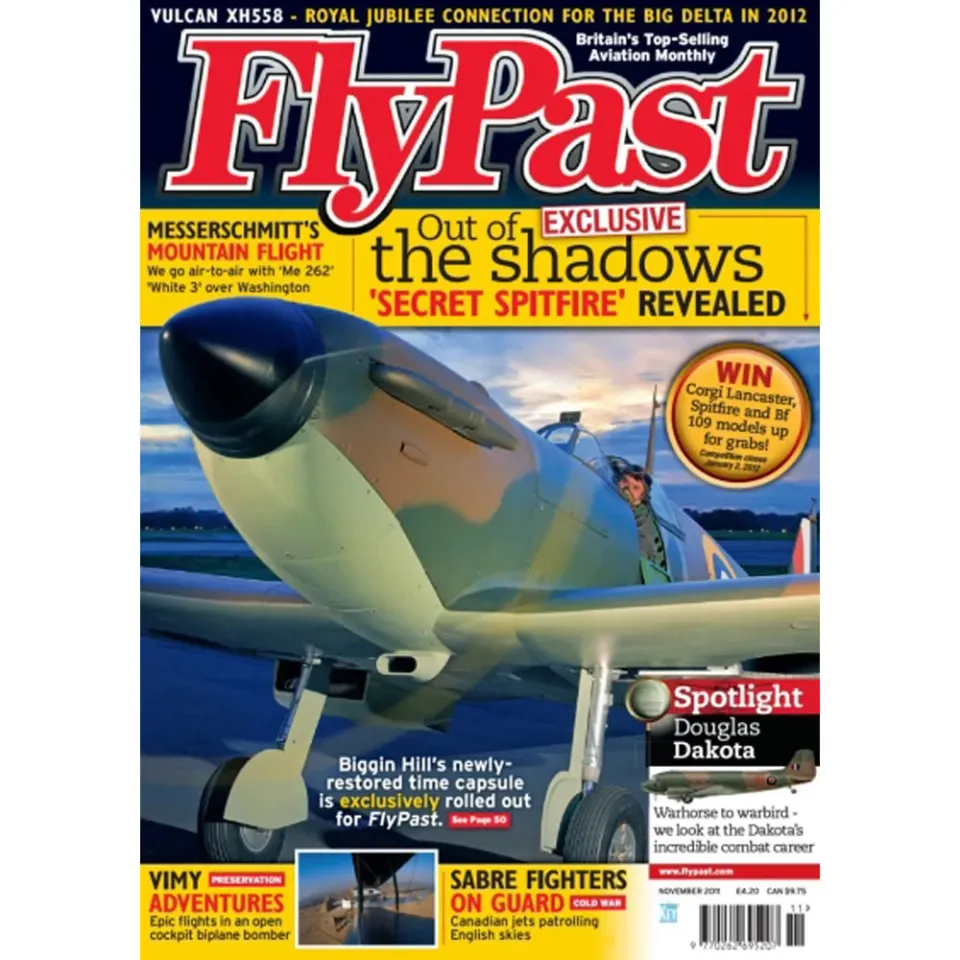 FlyPast November 2011 tidning Spitfire
