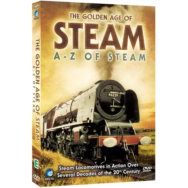 Golden Age of Steam A to Z DVD ånglok dokumentär 1990