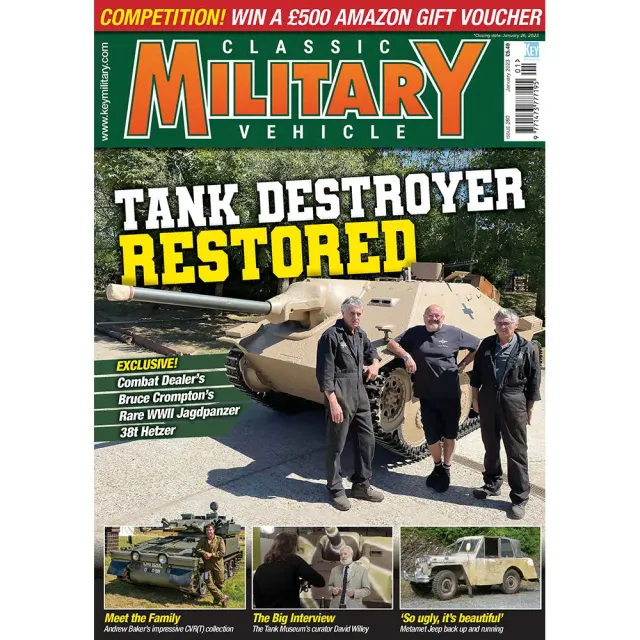 Classic Military Vehicle January 2023 tidning fordon