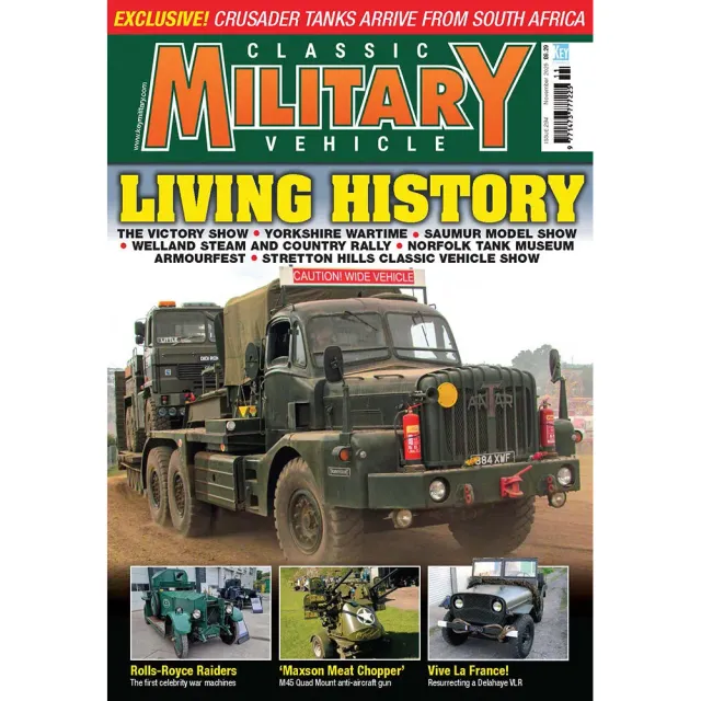 Classic Military Vehicle november 2025 tidning lösnummer militärfordon