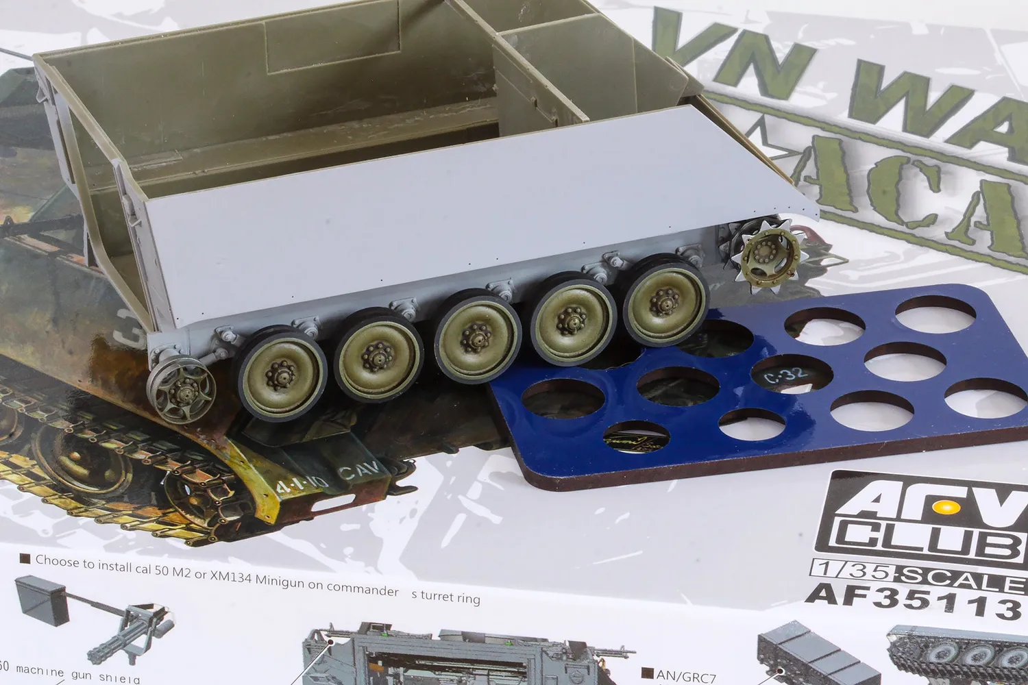 ROSSAGRAPH QuickWheel QW-207 målarmask 1:35 M113 AFV