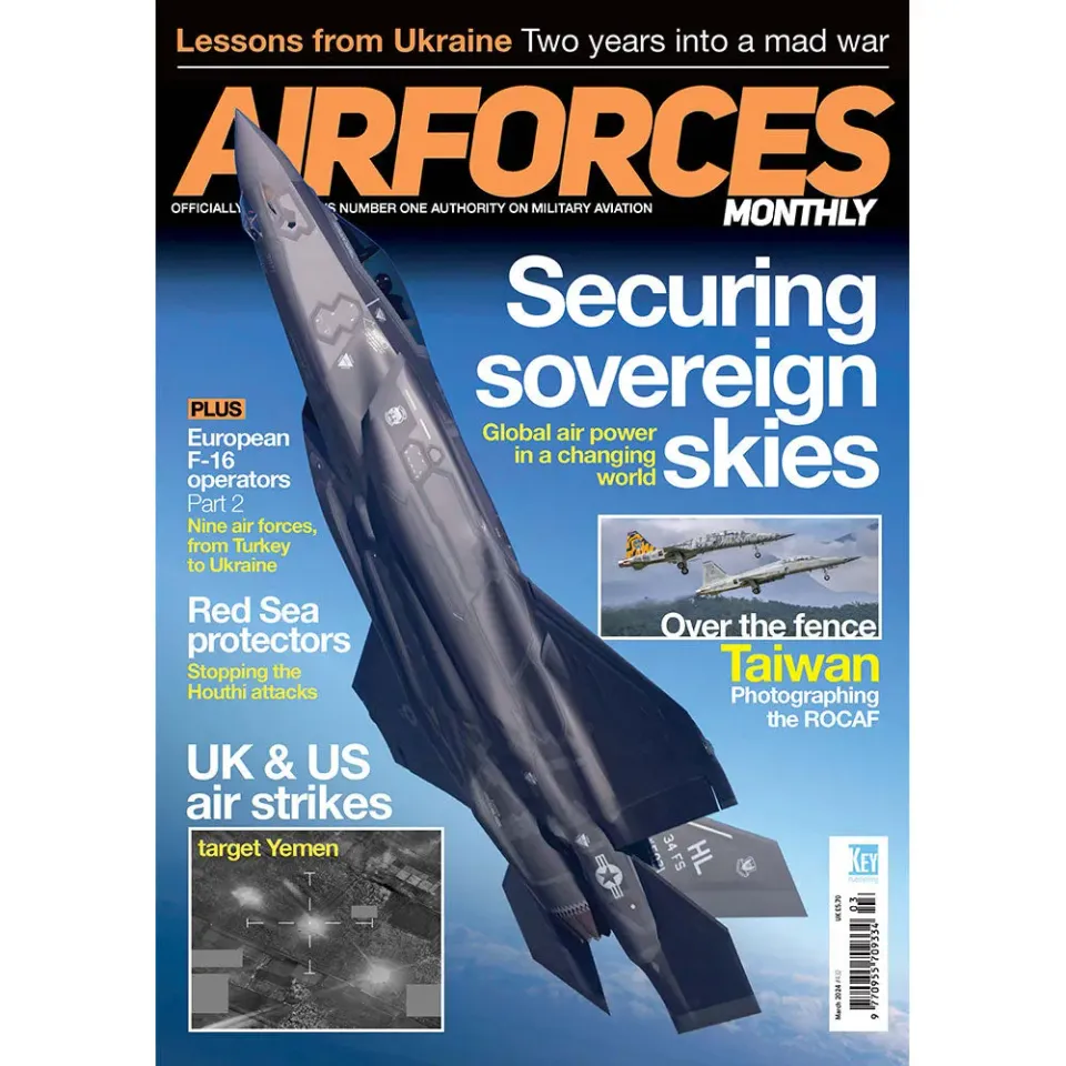 AirForces Monthly mars 2024 tidning lösnummer
