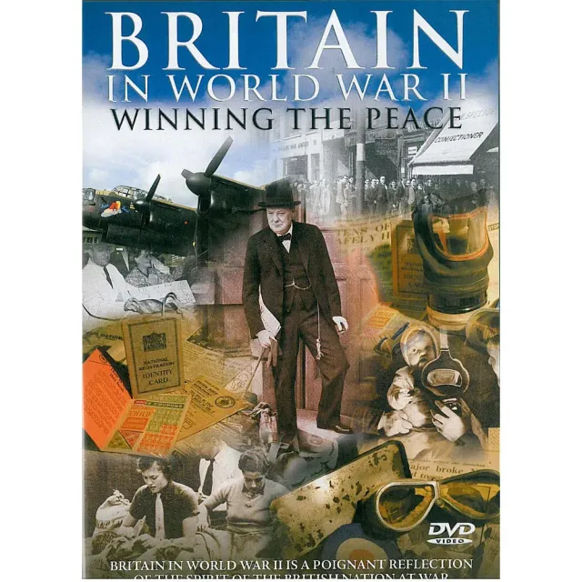 Britain in WWII Winning the Peace dvd-film dokumentär