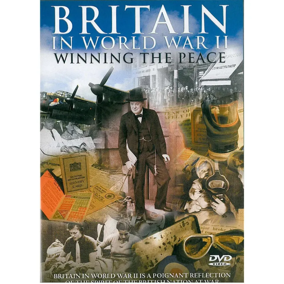 Britain in WWII Winning the Peace dvd-film dokumentär