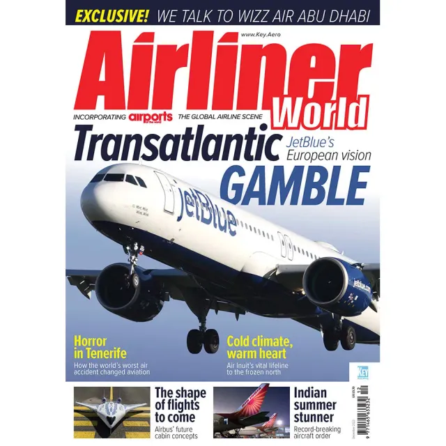 Airliner World December 2023 tidning engelsk utgåva