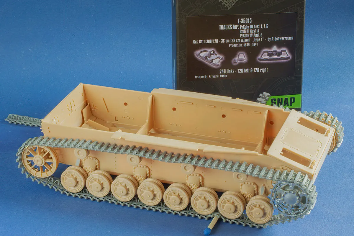 ROSSAGRAPH QuickTracks T-35015 larvband Pz III typ 1
