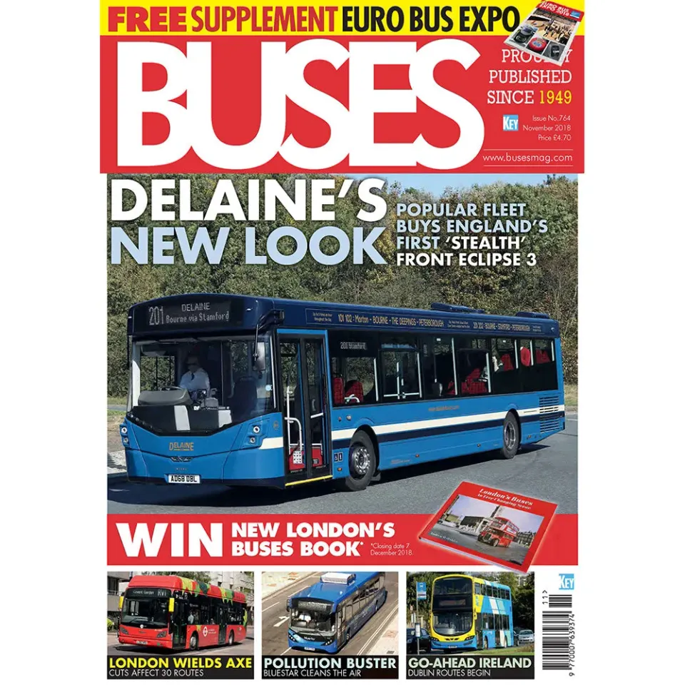 Buses november 2018 tidning engelsk bussmagasin
