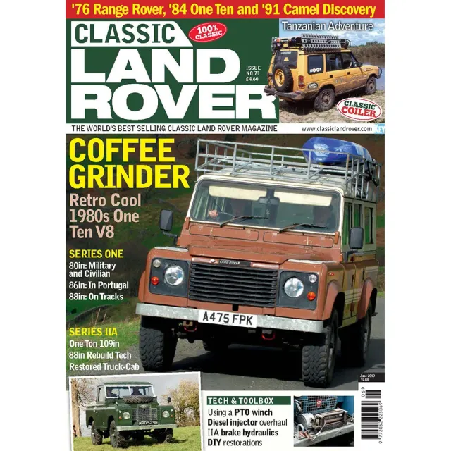 Classic Land Rover juni 2019 tidning lösnummer Land Rover
