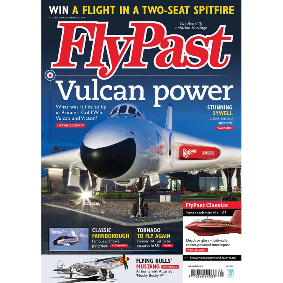 FlyPast september 2024 tidning Vulcan-tema