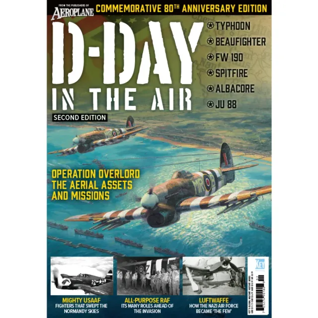 Key D-Day In The Air Reissue 2019 tidning flyg