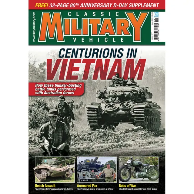 Classic Military Vehicle juni 2024 tidning D-Day