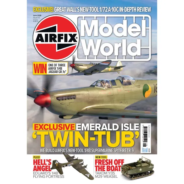 Airfix Model World juni 2025 tidning modellbygge