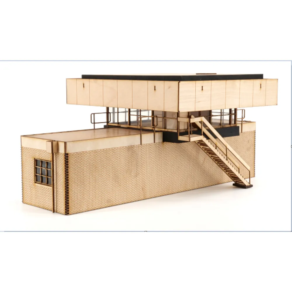 PJM Norton Bridge Signalbox OO byggsats laser 240 mm