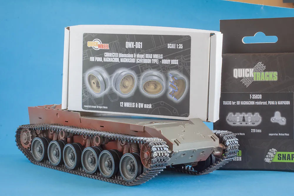 ROSSAGRAPH QuickWheel QWX-061 väghjul Puma Hobby Boss