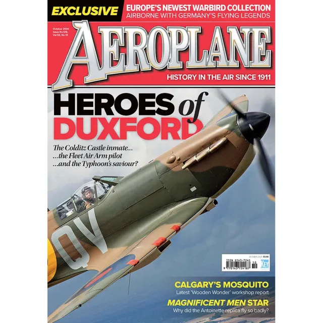 Aeroplane Monthly oktober 2024 tidning Duxford