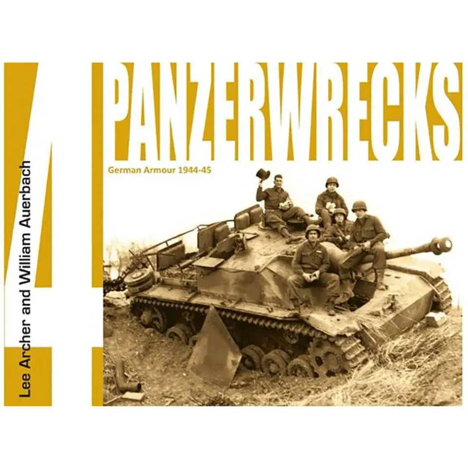 Panzerwrecks 4 German Armour 1944-45 bok foto 116 bilder