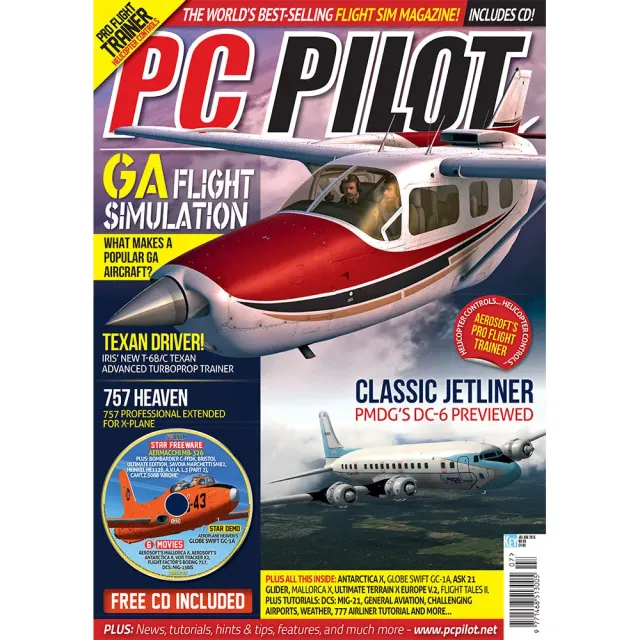PC Pilot July August 2015 tidning simulering