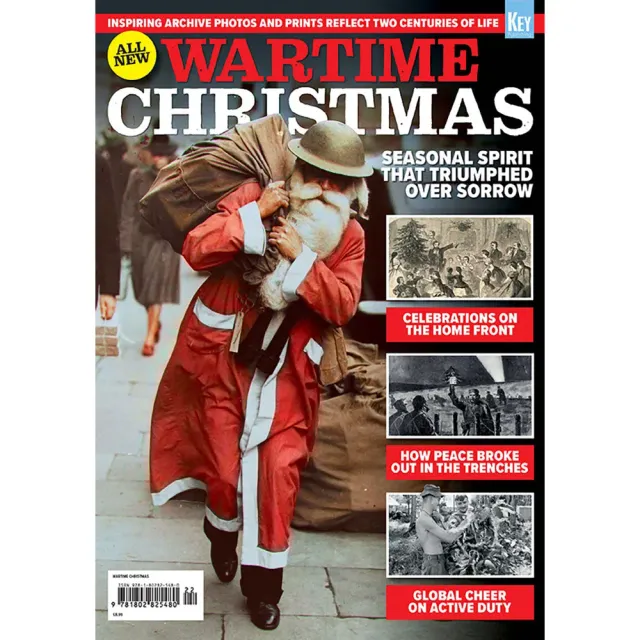 Wartime Christmas bookazine brev julfront historik