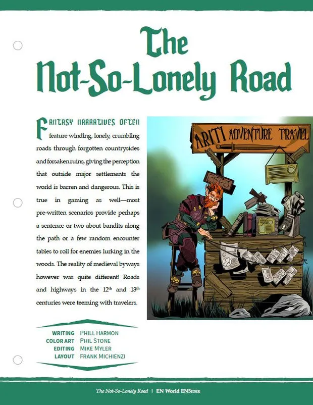 EN Publishing The Not-So-Lonely Road rollspel-pdf D&D 5e