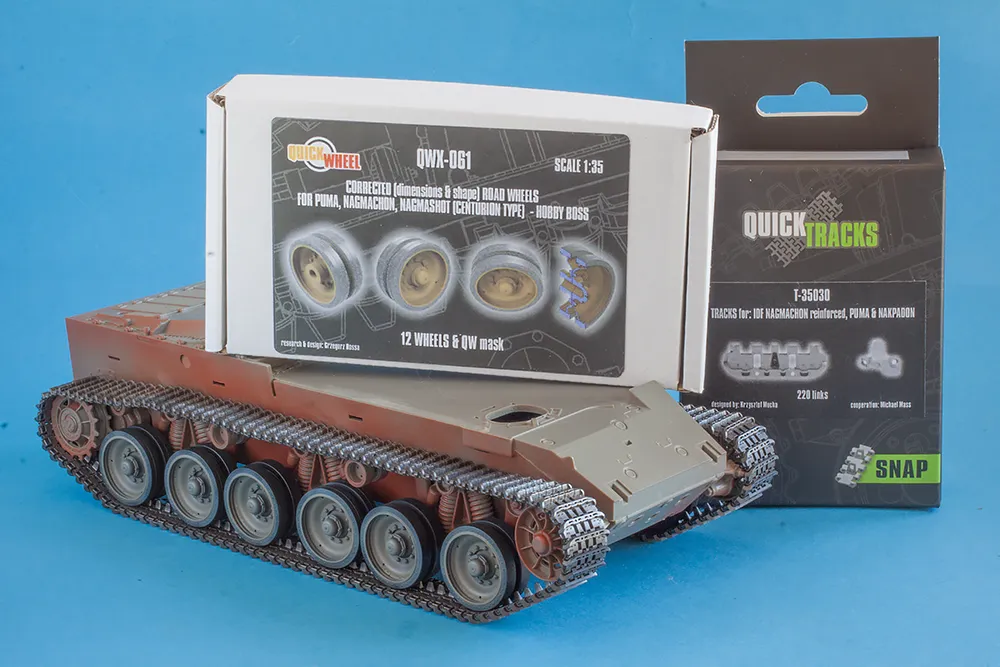 Rossagraph QuickTracks T-35030 bandset Nagmachon IDF 1:35