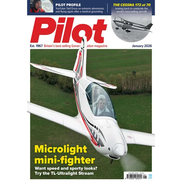 Pilot Magazine januari 2026 tidning flyg