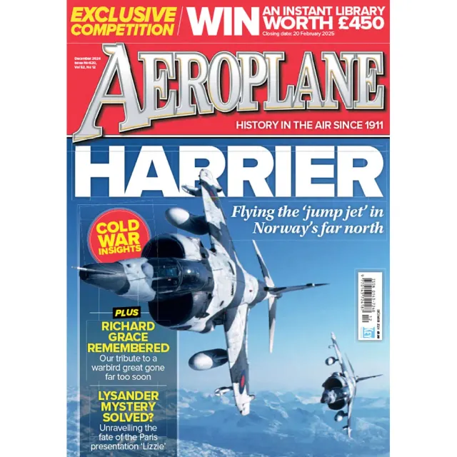 Aeroplane Monthly december 2024 tidning – Harrier