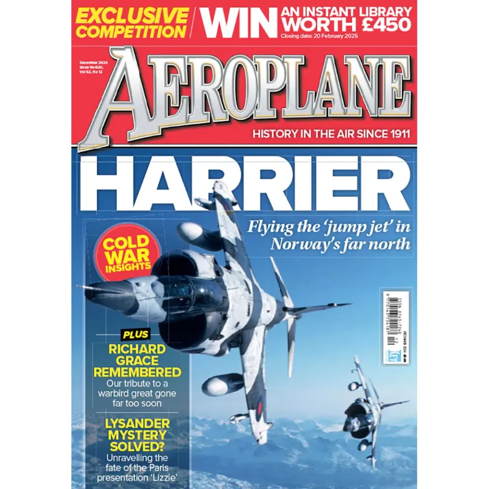 Aeroplane Monthly december 2024 tidning – Harrier