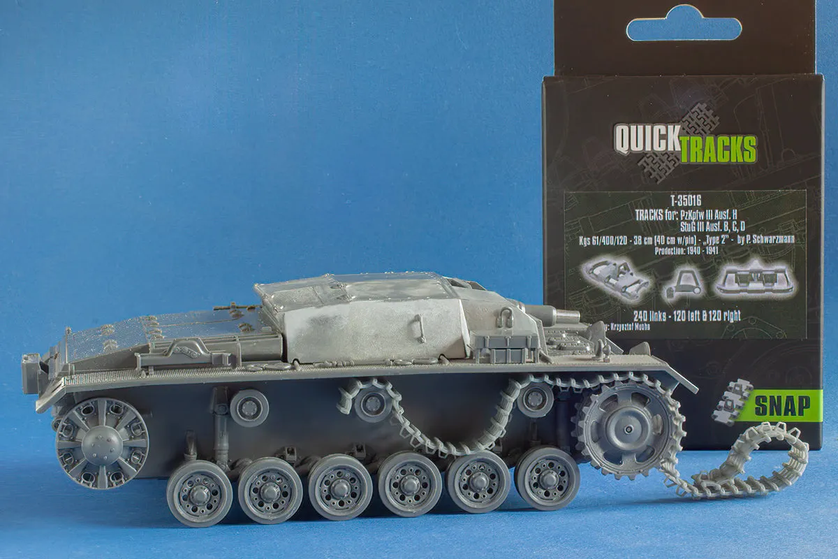 Rossagraph QuickTracks T-35016 larvband 1/35 Panzer III typ 2