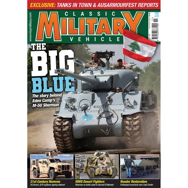 Classic Military Vehicle november 2022 tidning lösnummer militärfordon