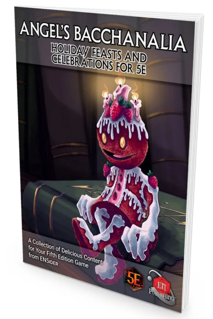 EN Publishing Angel's Bacchanalia festäventyr bok PDF 27 sidor