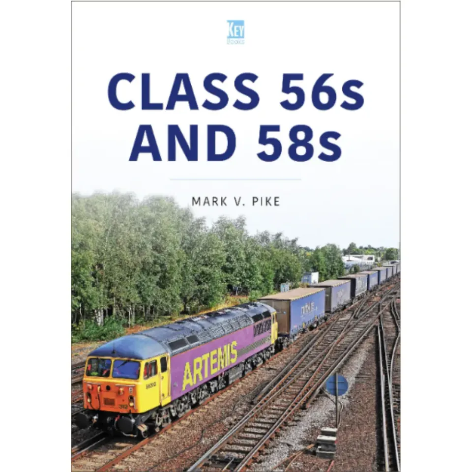 Britain Railways Class 56 58 tryckt bok